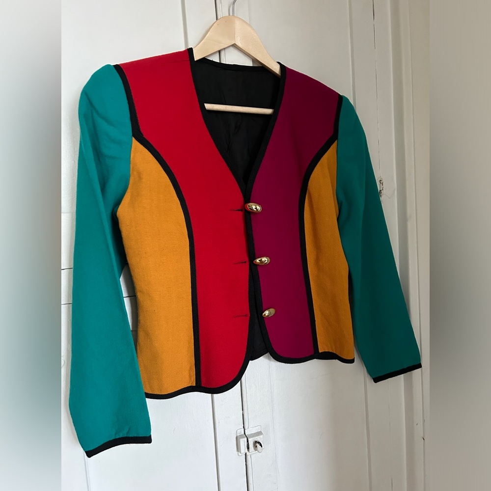 Vintage fitted blazer